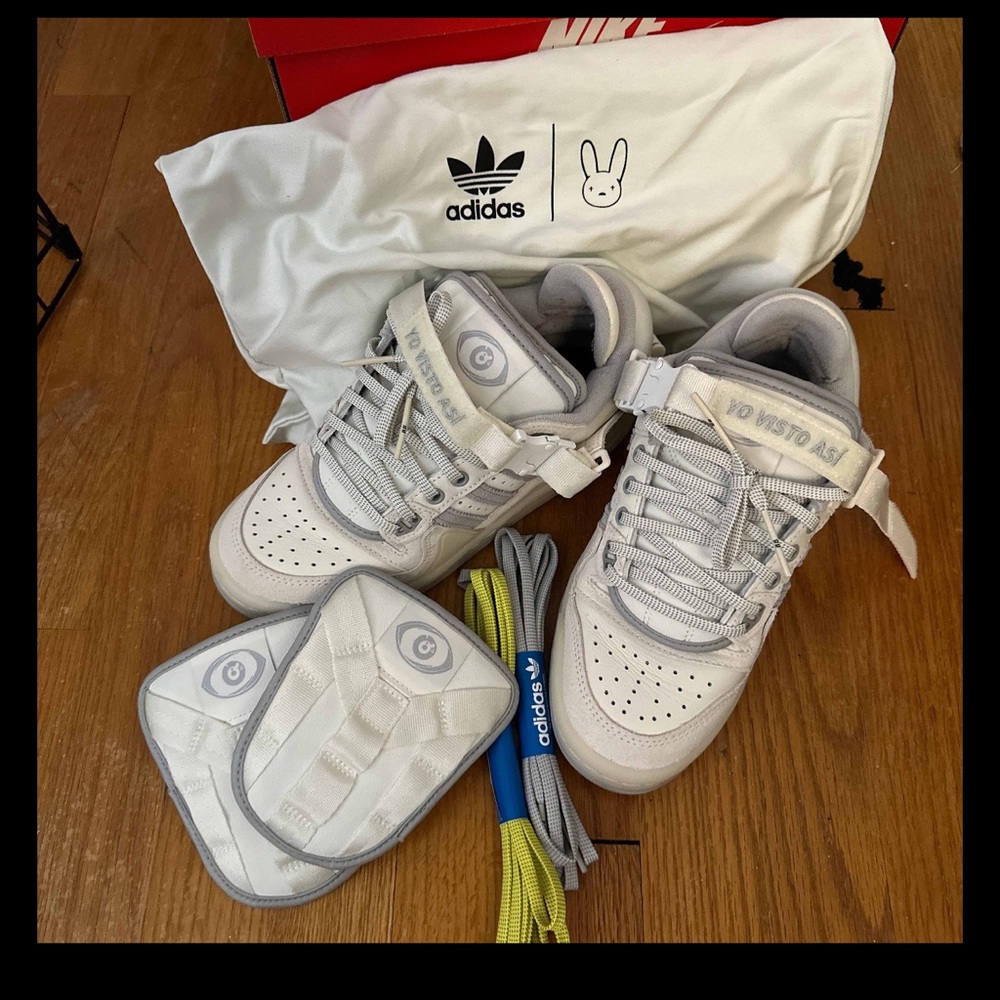 BAD BUNNY X ADIDAS FORUM SNEAKERS
